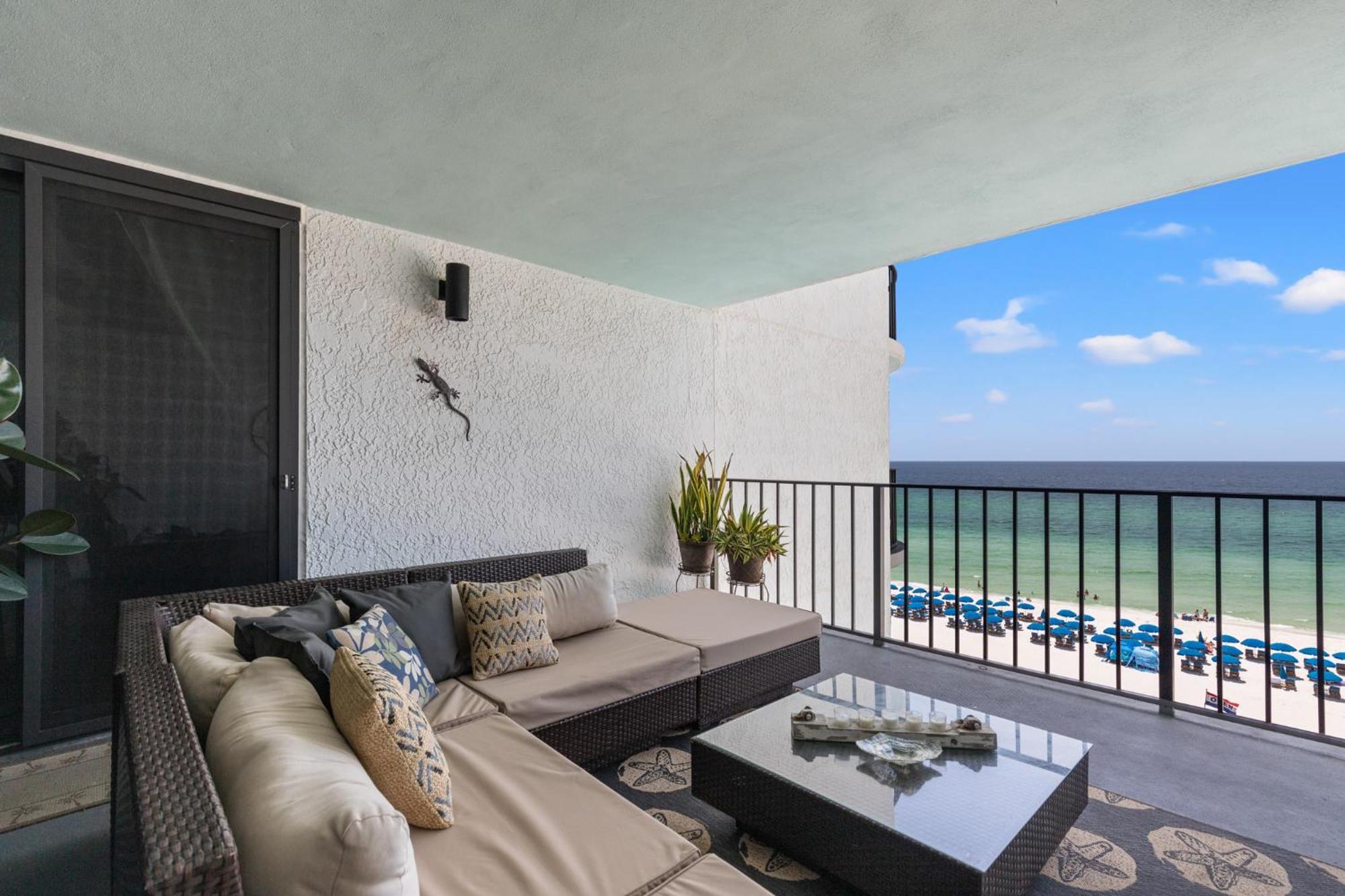 Stunning 2/2 Designer Condo W Coastal Appeal Right On The Gulf! Panama Stadt Exterior foto